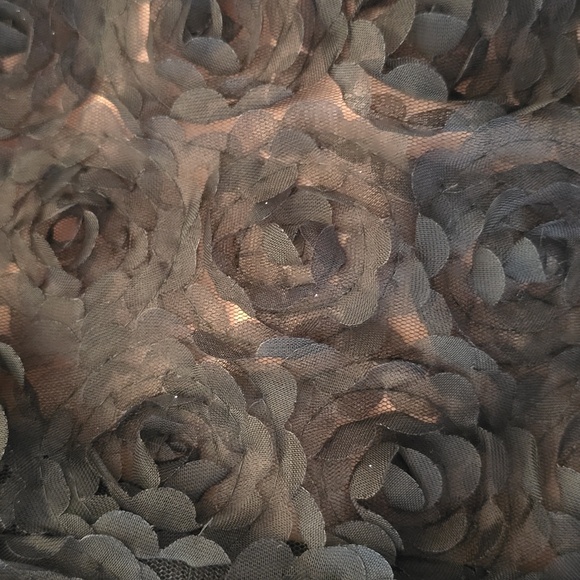 NWT VIOLET WEEKEND Rosette Soutache Tie Waist Gown, Junior's 11/Women's 4  *PM* - Picture 7 of 7